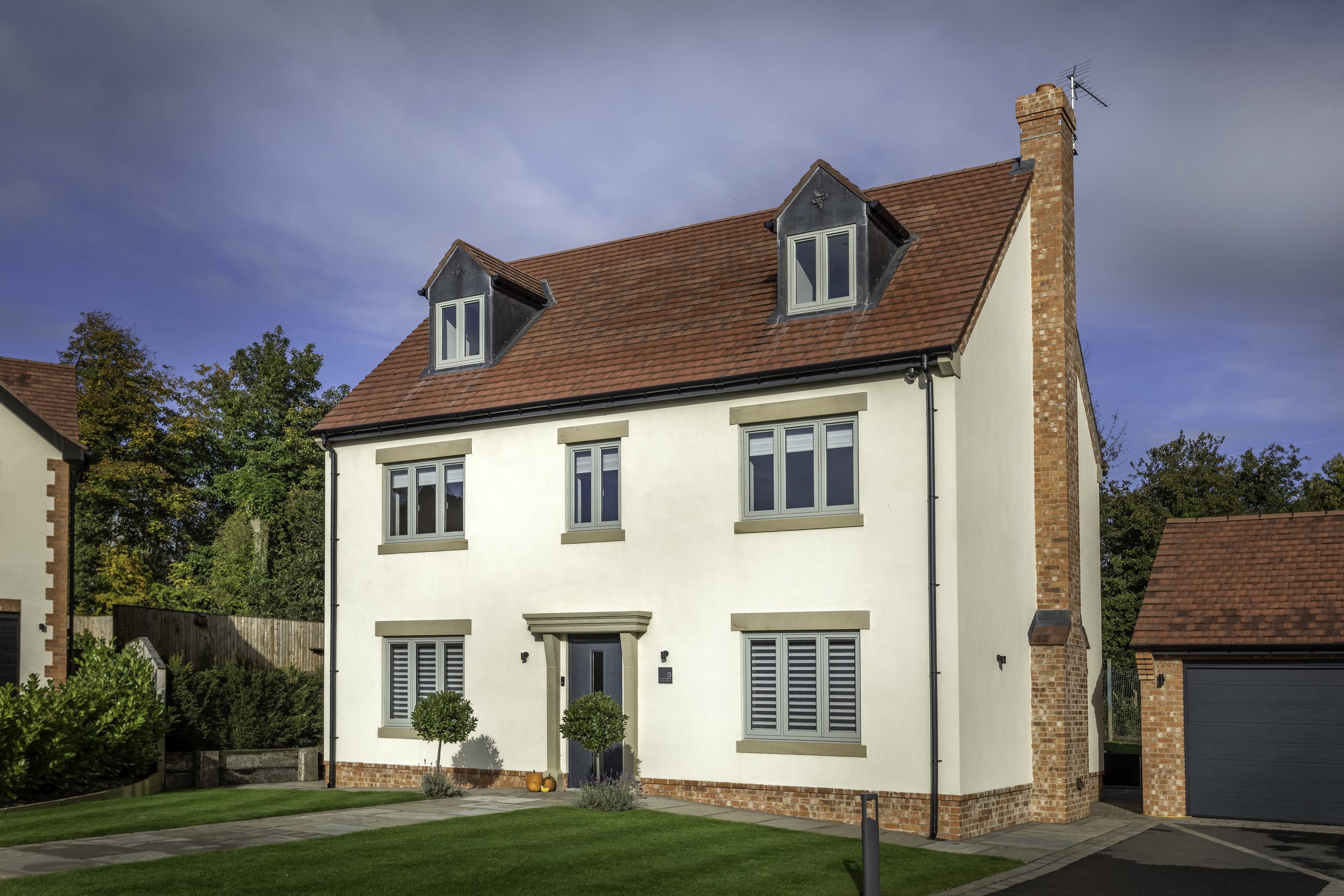 Flush Casement Window Installation Hazy Grey